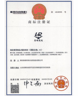 鲁瑞远达logo商标注注册证（服务项目国际分类11）